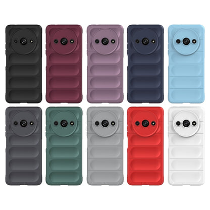 For Xiaomi Redmi A3 4G Global Magic Shield TPU + Flannel Phone Case(White) by buy2fix