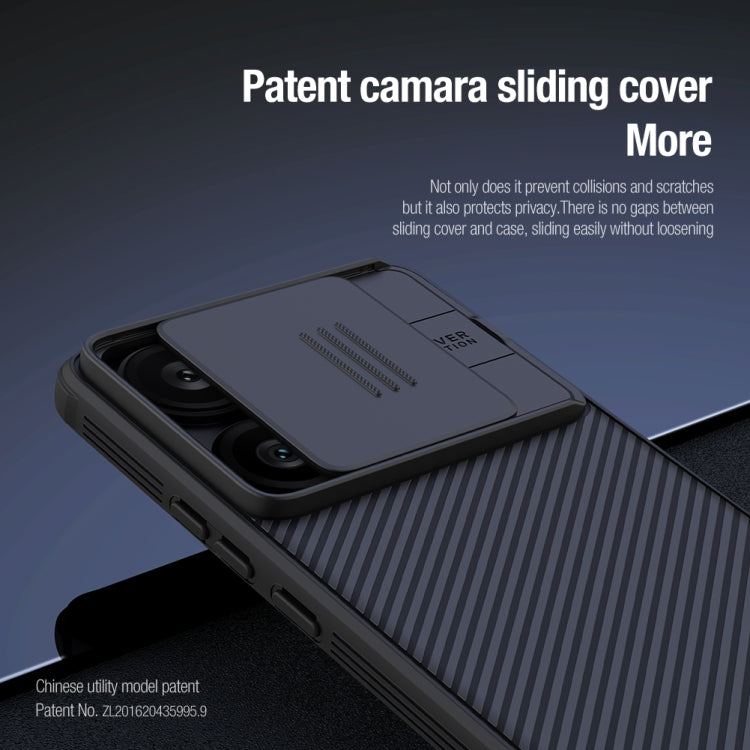 For Xiaomi Redmi Turbo 3 NILLKIN CamShield Pro PC Phone Case(Black) - Xiaomi Cases by NILLKIN | Online Shopping UK | buy2fix