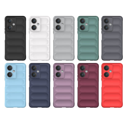 For vivo Y27 4G Global Magic Shield TPU + Flannel Phone Case(Dark Grey) - vivo Cases by buy2fix | Online Shopping UK | buy2fix