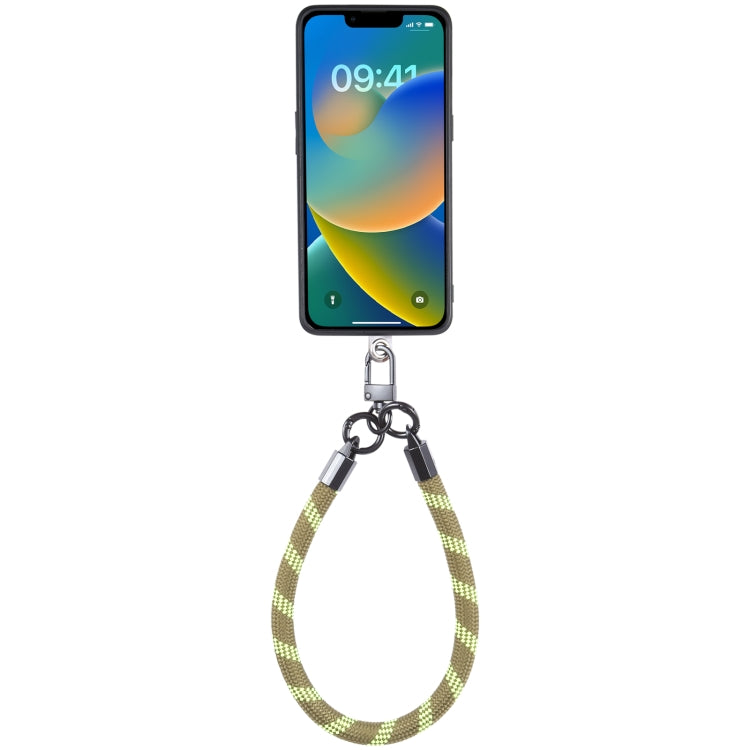 Universal Phone Short Lanyard(Green + Brown) - Lanyards & Wrist Straps by buy2fix | Online Shopping UK | buy2fix