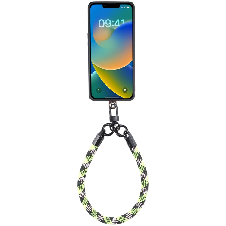 Universal Phone Short Lanyard(Yellow Green Brown) - Lanyards & Wrist Straps by buy2fix | Online Shopping UK | buy2fix