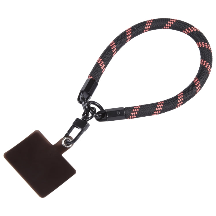 Universal Phone Short Lanyard(Black + Pink) - Lanyards & Wrist Straps by buy2fix | Online Shopping UK | buy2fix