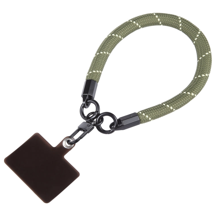 Universal Phone Short Lanyard(Army Green + White) - Lanyards & Wrist Straps by buy2fix | Online Shopping UK | buy2fix