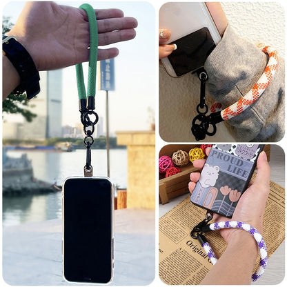 Universal Phone Short Lanyard(Pink + Red) - Lanyards & Wrist Straps by buy2fix | Online Shopping UK | buy2fix