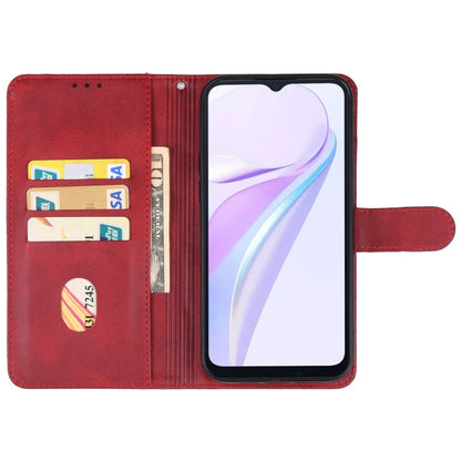 For Blackview WAVE 6C Leather Phone Case(Red) - More Brand by buy2fix | Online Shopping UK | buy2fix