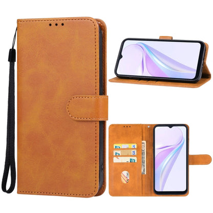 For Blackview WAVE 6C Leather Phone Case(Brown) - More Brand by buy2fix | Online Shopping UK | buy2fix