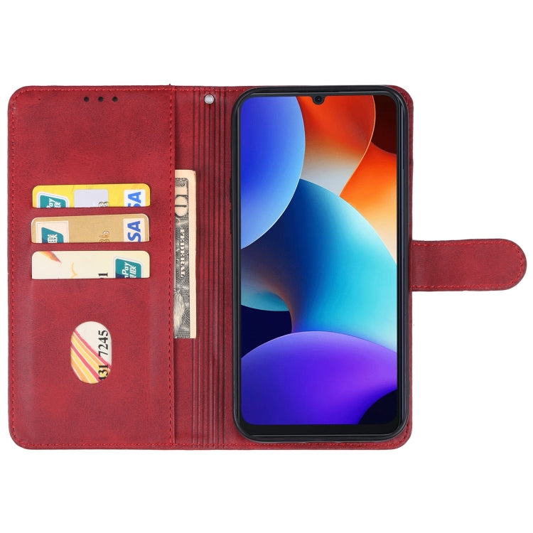 For Blackview COLOR 8 Leather Phone Case(Red) - More Brand by buy2fix | Online Shopping UK | buy2fix