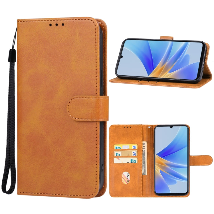 For Blackview Oscal Modern 8 Leather Phone Case(Brown) - More Brand by buy2fix | Online Shopping UK | buy2fix