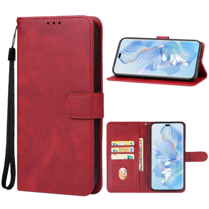 For Honor 90 Pro Leather Phone Case(Red) - Honor Cases by buy2fix | Online Shopping UK | buy2fix