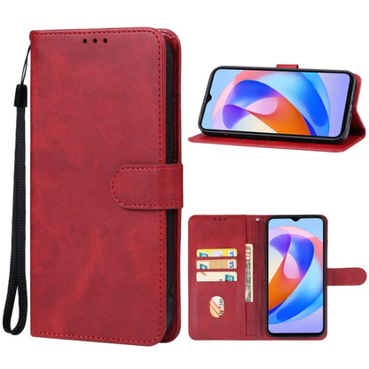 For Honor Play 40C / Honor X5 Plus Leather Phone Case(Red) - Honor Cases by buy2fix | Online Shopping UK | buy2fix
