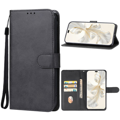 For Honor 100 Pro Leather Phone Case(Black) - Honor Cases by buy2fix | Online Shopping UK | buy2fix