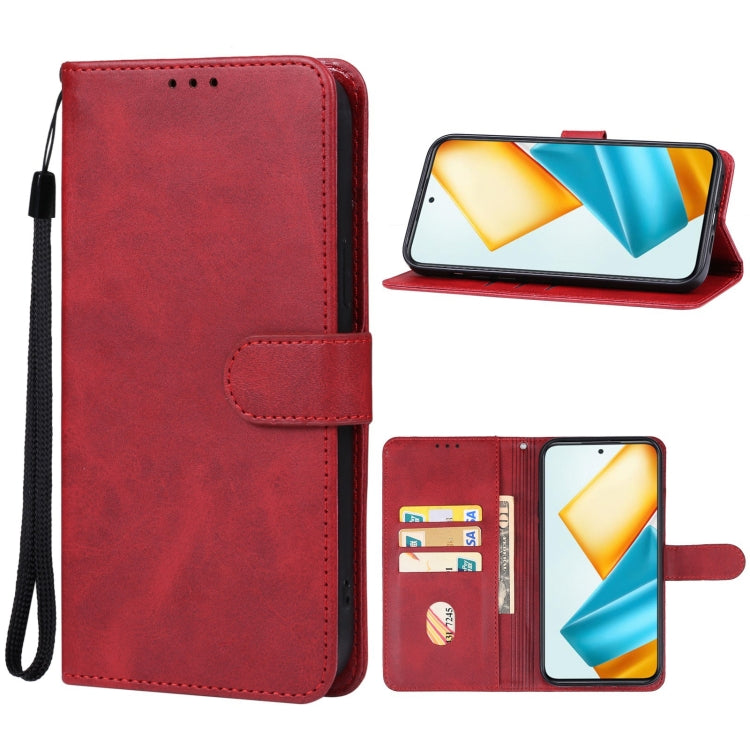 For Honor 90 GT Leather Phone Case(Red) - Honor Cases by buy2fix | Online Shopping UK | buy2fix
