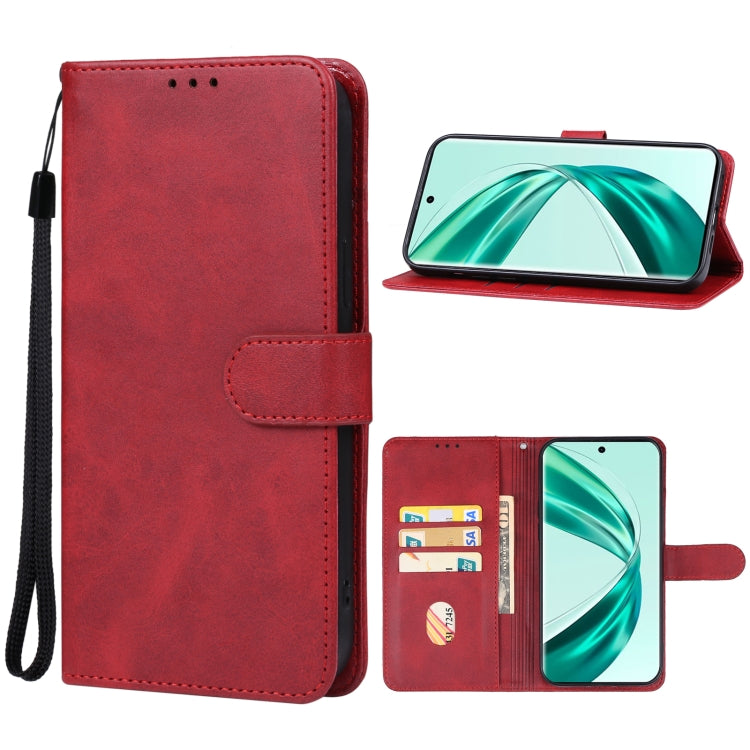 For Honor X50 Pro Leather Phone Case(Red) - Honor Cases by buy2fix | Online Shopping UK | buy2fix