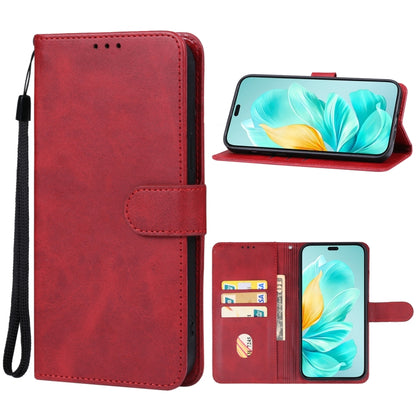 For Honor 200 Leather Phone Case(Red) - Honor Cases by buy2fix | Online Shopping UK | buy2fix