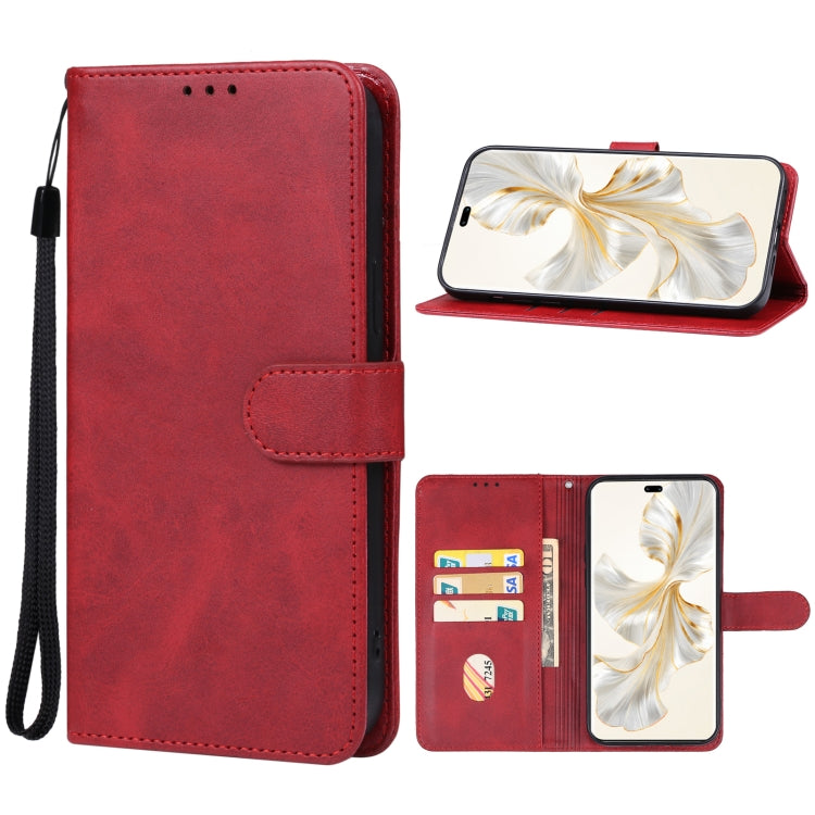 For Honor 200 Pro Leather Phone Case(Red) - Honor Cases by buy2fix | Online Shopping UK | buy2fix