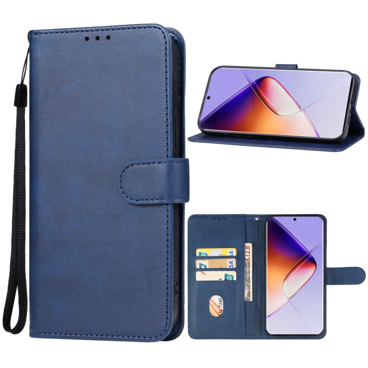 For Infinix Note 40 Pro 4G Leather Phone Case(Blue) - Infinix Cases by buy2fix | Online Shopping UK | buy2fix