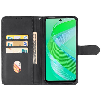 For Infinix Smart 8 Pro Leather Phone Case(Black) - Infinix Cases by buy2fix | Online Shopping UK | buy2fix