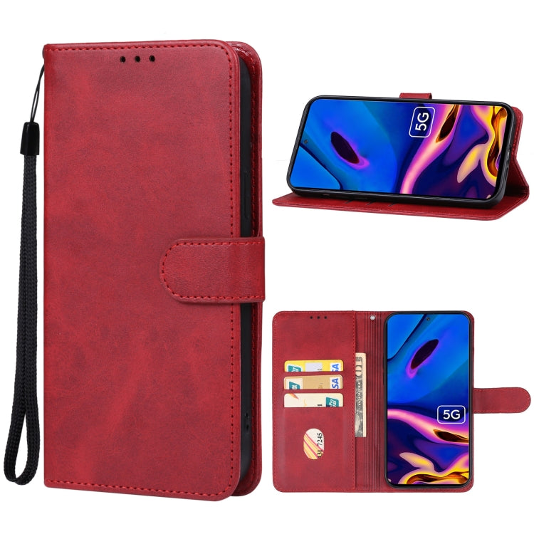 For Xiaomi Poco M6 Pro 4G Leather Phone Case(Red) - Xiaomi Cases by buy2fix | Online Shopping UK | buy2fix