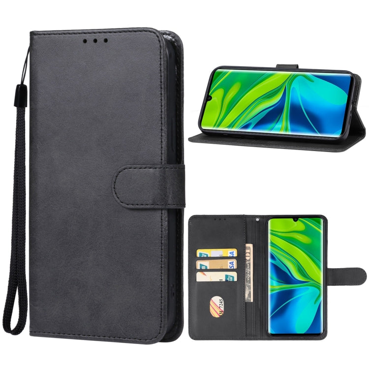 For Xiaomi Mi Note 10 Pro Leather Phone Case(Black) - Xiaomi Cases by buy2fix | Online Shopping UK | buy2fix