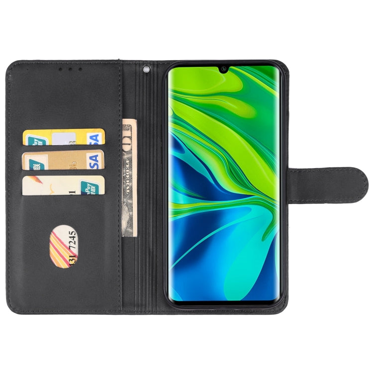 For Xiaomi Mi Note 10 Pro Leather Phone Case(Black) - Xiaomi Cases by buy2fix | Online Shopping UK | buy2fix