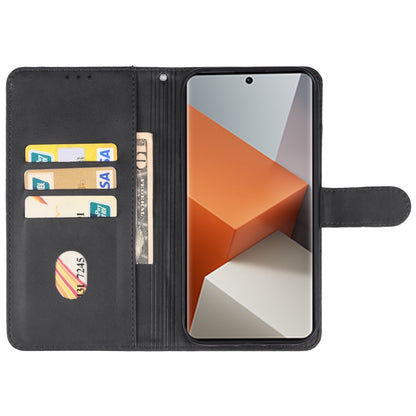 For Xiaomi Redmi Note 13 Pro+ Leather Phone Case(Black) - Xiaomi Cases by buy2fix | Online Shopping UK | buy2fix