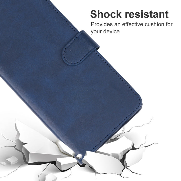 For Xiaomi Redmi Note 13 4G Leather Phone Case(Blue) - Note 13 Cases by buy2fix | Online Shopping UK | buy2fix