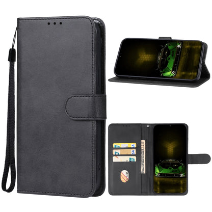 For Xiaomi Redmi K70 Pro Lamborghini Leather Phone Case(Black) - Xiaomi Cases by buy2fix | Online Shopping UK | buy2fix