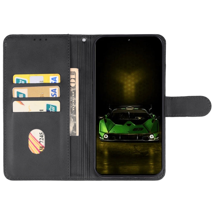 For Xiaomi Redmi K70 Pro Lamborghini Leather Phone Case(Black) - Xiaomi Cases by buy2fix | Online Shopping UK | buy2fix