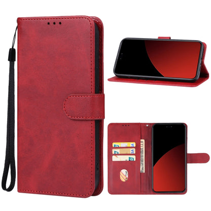 For Xiaomi Civi 4 Pro Leather Phone Case(Red) - Xiaomi Cases by buy2fix | Online Shopping UK | buy2fix