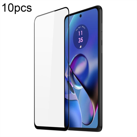 For Motorola Moto G64 5G 10pcs DUX DUCIS 0.33mm 9H Medium Alumina Tempered Glass Film by DUX DUCIS