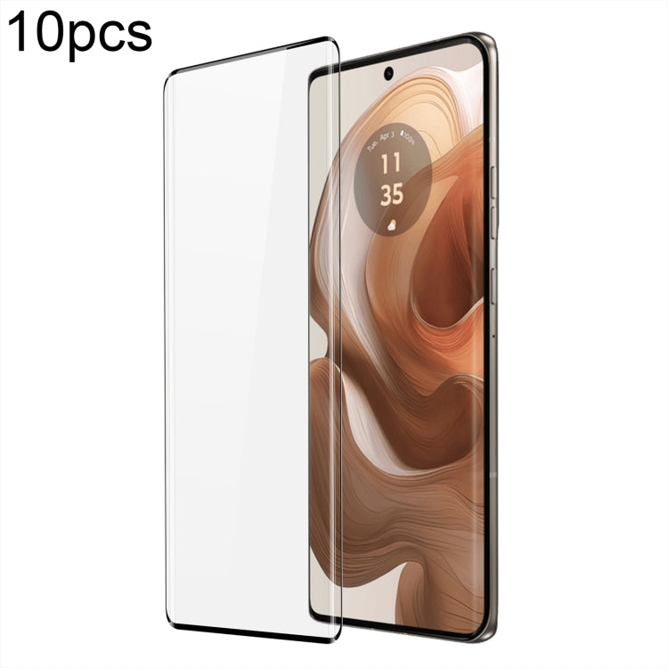For Motorola Edge 50 Ultra 10pcs DUX DUCIS 0.33mm 9H Medium Alumina Tempered Glass Film by DUX DUCIS