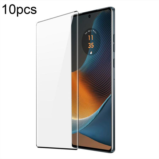 For Motorola Edge 50 Fusion 10pcs DUX DUCIS 0.33mm 9H Medium Alumina Tempered Glass Film