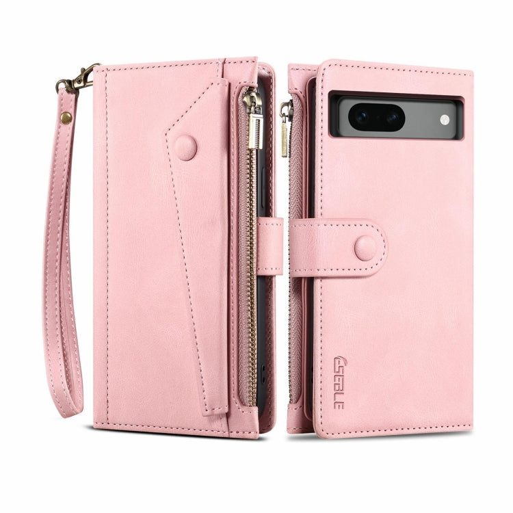 For Google Pixel 8A ESEBLE Retro Frosted RFID Flip Leather Phone Case(Rose Gold) - Google Cases by ESEBLE | Online Shopping UK | buy2fix