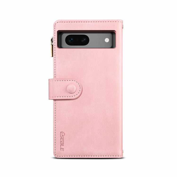 For Google Pixel 8A ESEBLE Retro Frosted RFID Flip Leather Phone Case(Rose Gold) - Google Cases by ESEBLE | Online Shopping UK | buy2fix