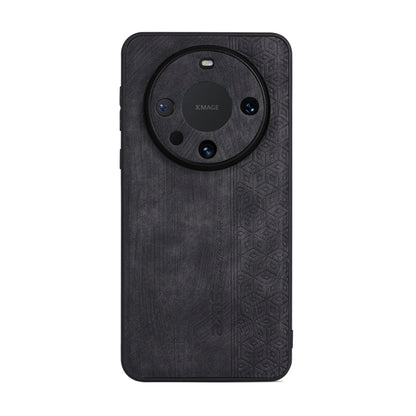 For Huawei Mate 60 AZNS 3D Embossed Skin Feel Phone Case(Black) - Huawei Cases by AZNS | Online Shopping UK | buy2fix