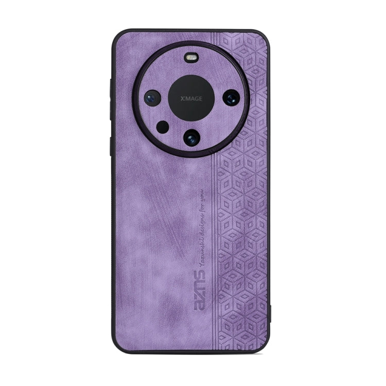 For Huawei Mate 60 AZNS 3D Embossed Skin Feel Phone Case(Purple) - Huawei Cases by AZNS | Online Shopping UK | buy2fix