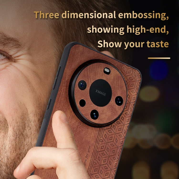 For Huawei Mate 60 AZNS 3D Embossed Skin Feel Phone Case(Purple) - Huawei Cases by AZNS | Online Shopping UK | buy2fix