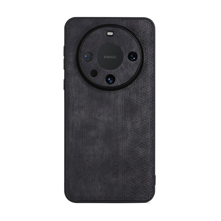 For Huawei Mate 60 Pro AZNS 3D Embossed Skin Feel Phone Case(Black) - Huawei Cases by AZNS | Online Shopping UK | buy2fix