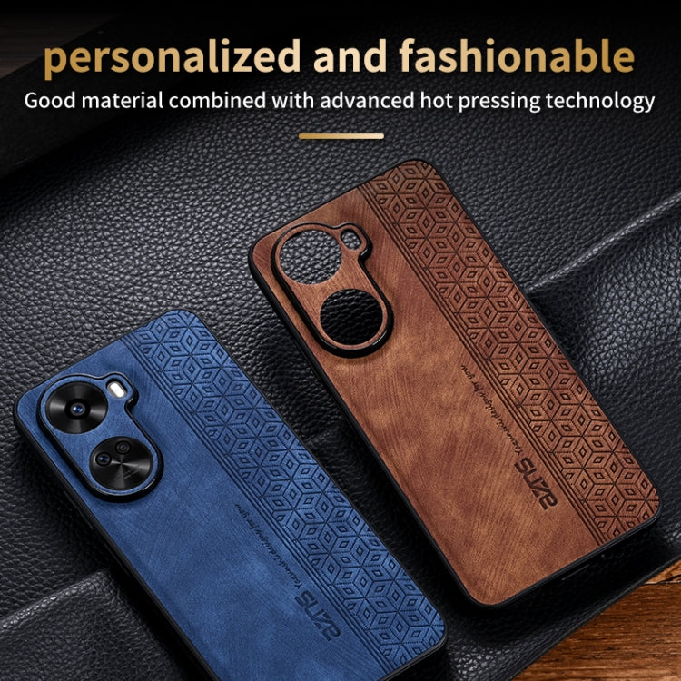 For Huawei nova 11 SE AZNS 3D Embossed Skin Feel Phone Case(Sapphire Blue) - Huawei Cases by AZNS | Online Shopping UK | buy2fix