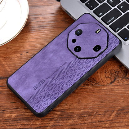 For Huawei Mate 60 RS Ultimate AZNS 3D Embossed Skin Feel Phone Case(Purple) - Huawei Cases by AZNS | Online Shopping UK | buy2fix