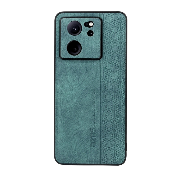 For Xiaomi 13T / 13T Pro / Redmi K60 Ultra AZNS 3D Embossed Skin Feel Phone Case(Dark Green) - Redmi K60 Ultra Cases by AZNS | Online Shopping UK | buy2fix