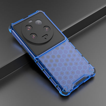 For Xiaomi 13 Ultra Shockproof Honeycomb PC + TPU Phone Case(Blue) - 13 Ultra Cases by buy2fix | Online Shopping UK | buy2fix