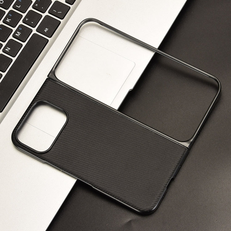 For Google Pixel 9 Pro Fold PU Leather PC Phone Case(Black) by buy2fix