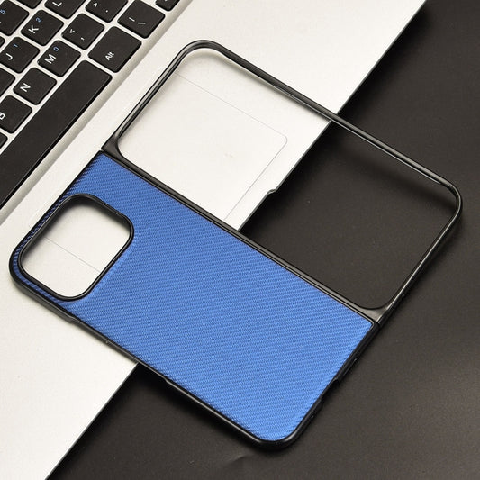 For Google Pixel 9 Pro Fold PU Leather PC Phone Case(Blue) by buy2fix