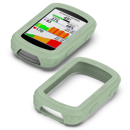 For Garmin Edge 840 / Edge 540 Stopwatch Armor Silicone Protective Case(Green) by buy2fix