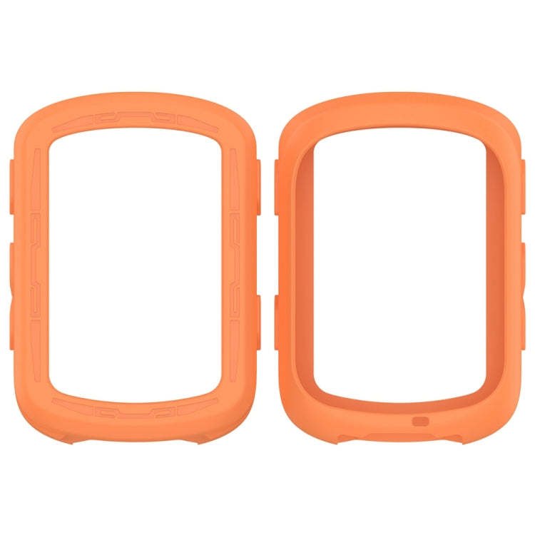 For Garmin Edge 840 / Edge 540 Stopwatch Armor Silicone Protective Case(Orange) by buy2fix