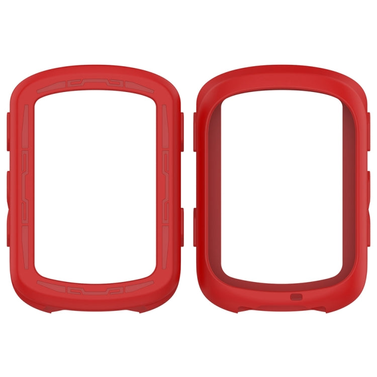 For Garmin Edge 840 / Edge 540 Stopwatch Armor Silicone Protective Case(Red) by buy2fix
