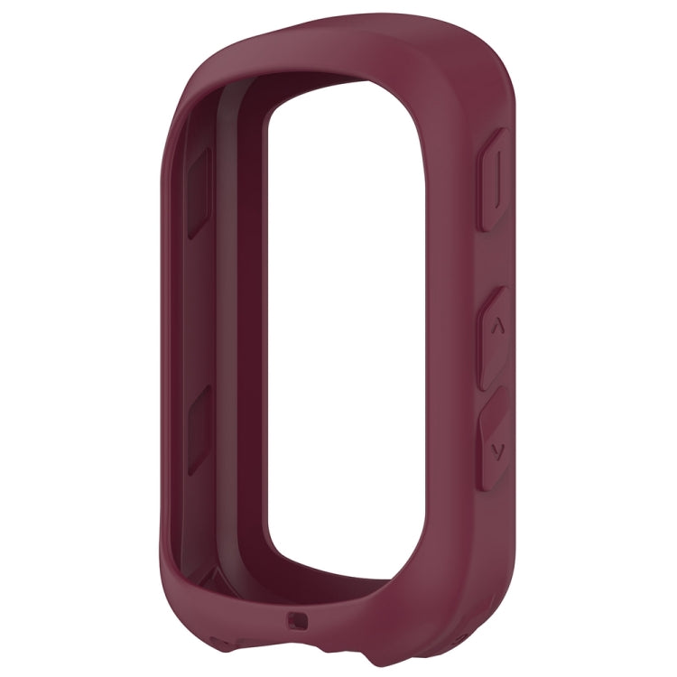 For Garmin Edge 840 / Edge 540 Stopwatch Armor Silicone Protective Case(Wine Red) by buy2fix