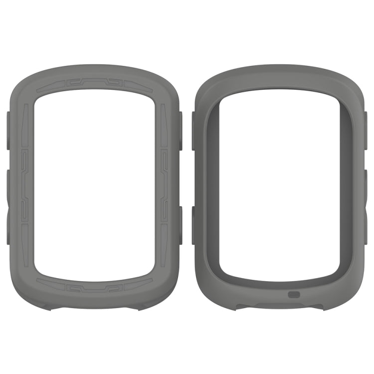 For Garmin Edge 840 / Edge 540 Stopwatch Armor Silicone Protective Case(Dark Grey) by buy2fix