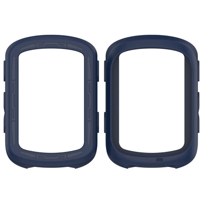 For Garmin Edge 840 / Edge 540 Stopwatch Armor Silicone Protective Case(Midnight Blue) by buy2fix